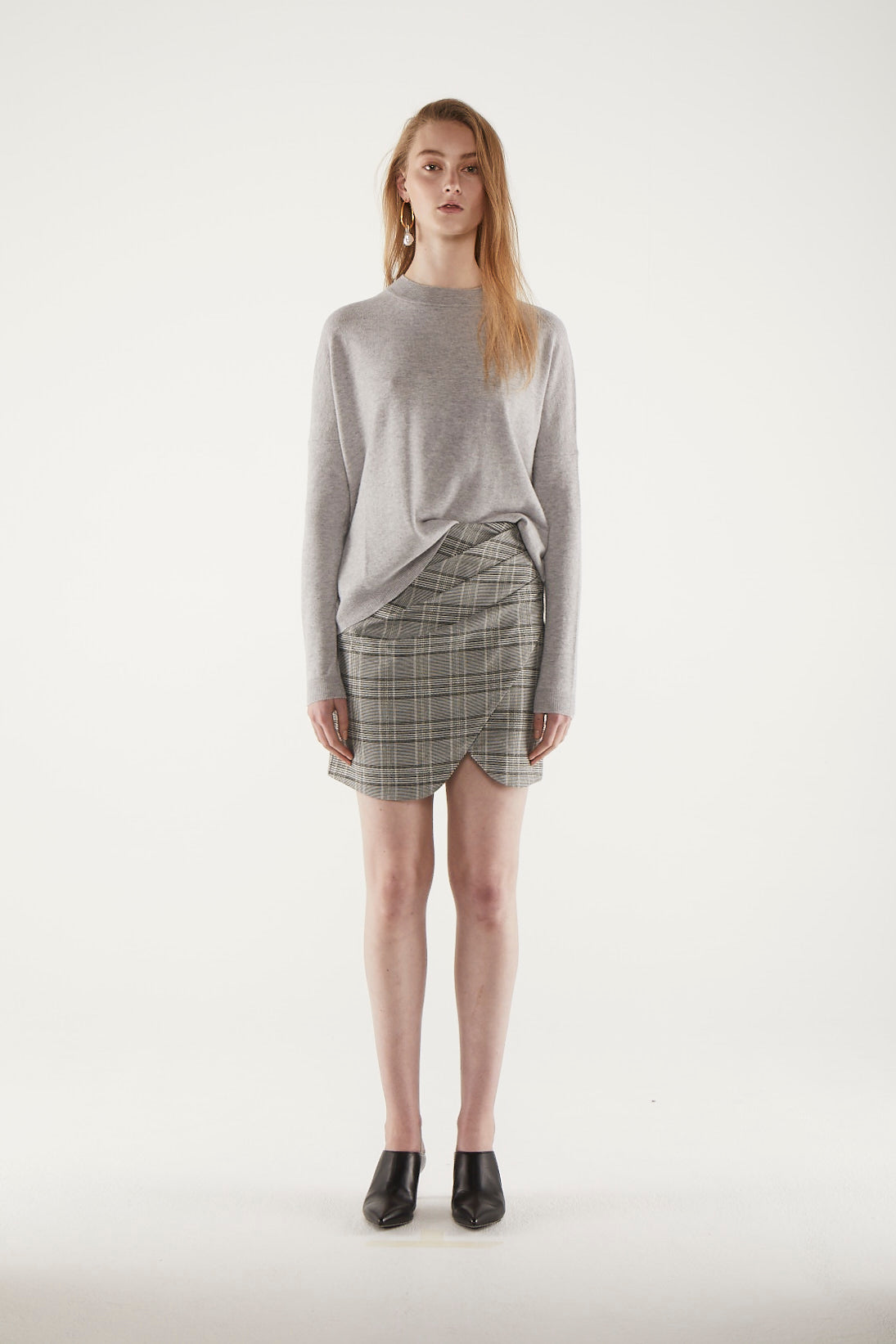 Brenna Sweater - Grey Marl