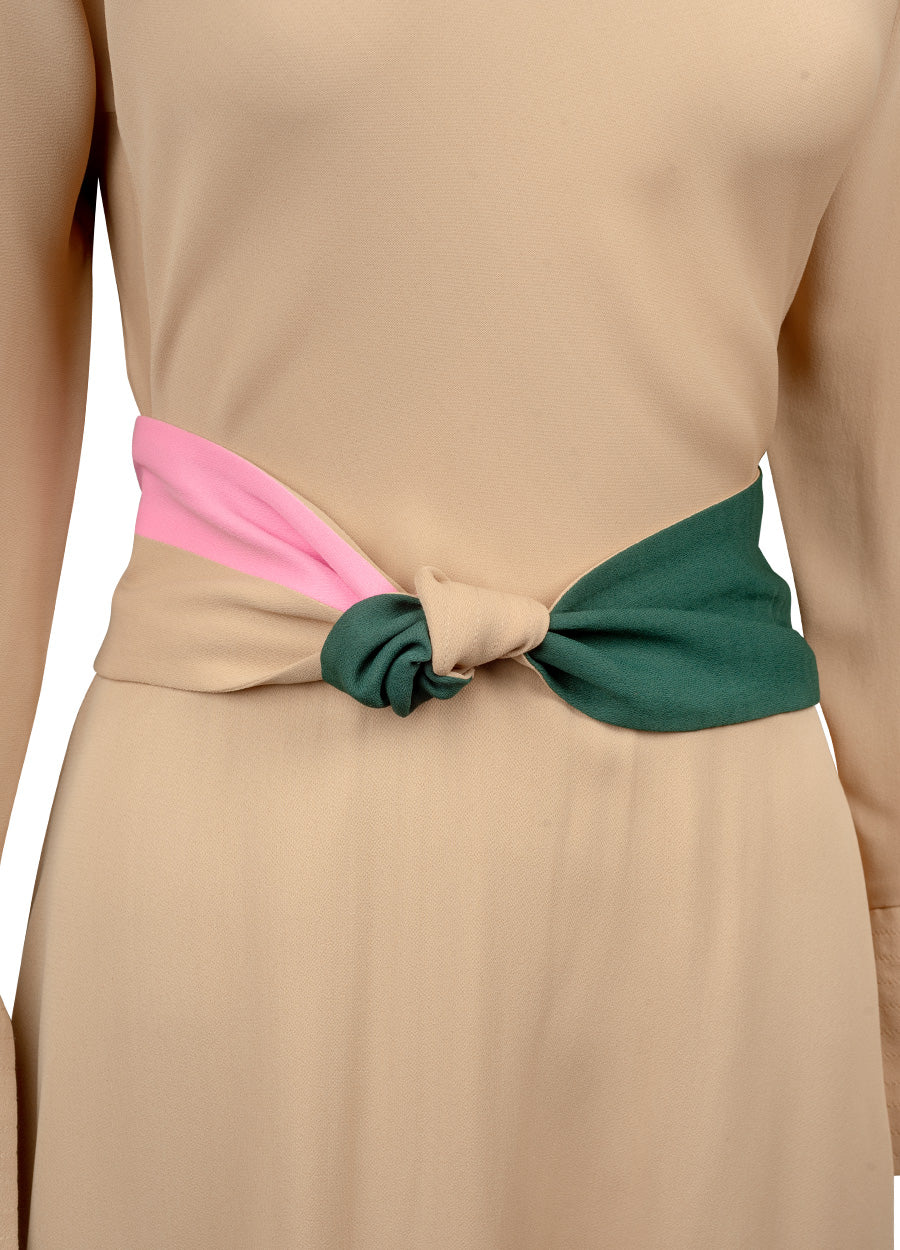 Bec Dress - Sandlewood