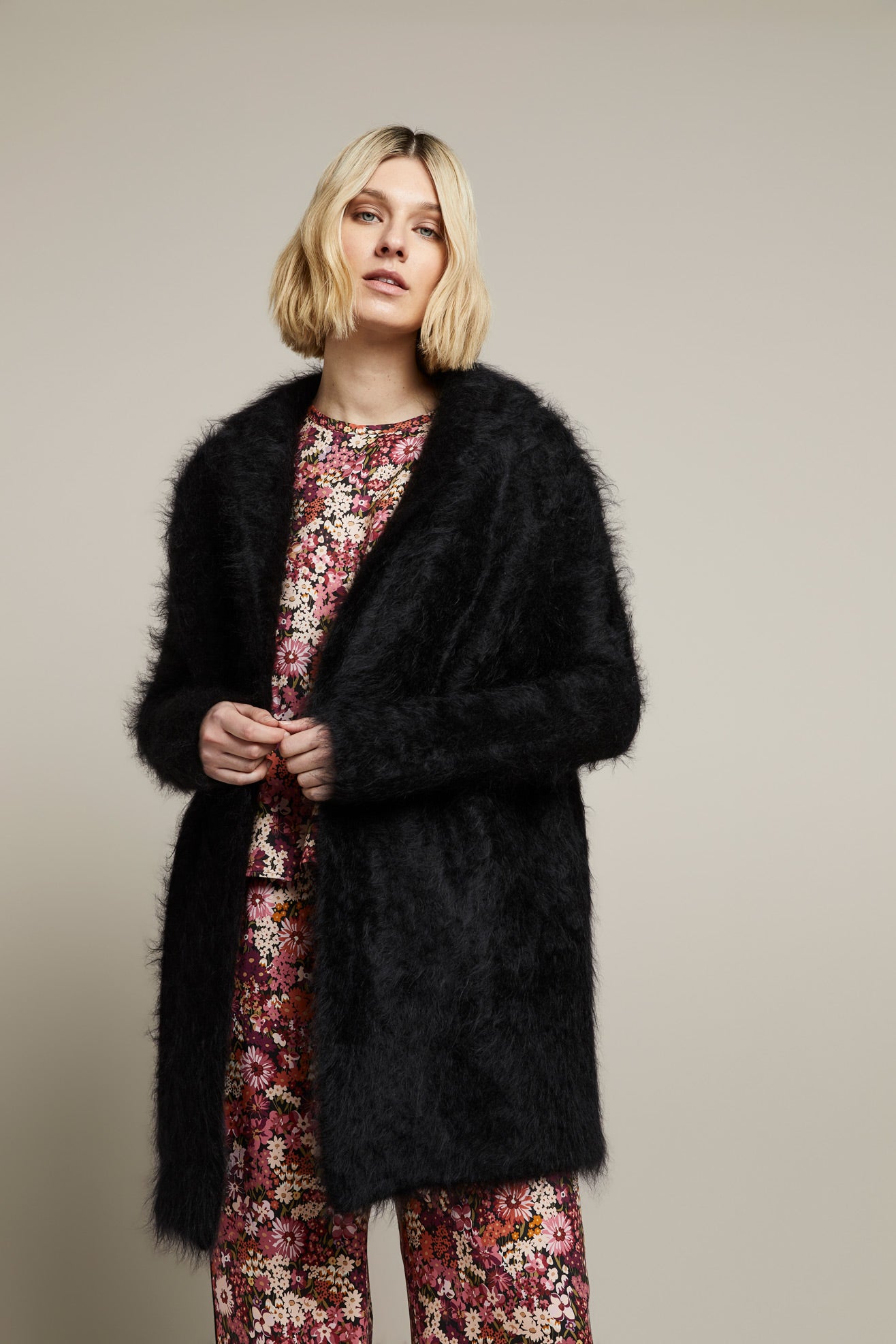 ELLE ANGORA CARDIGAN