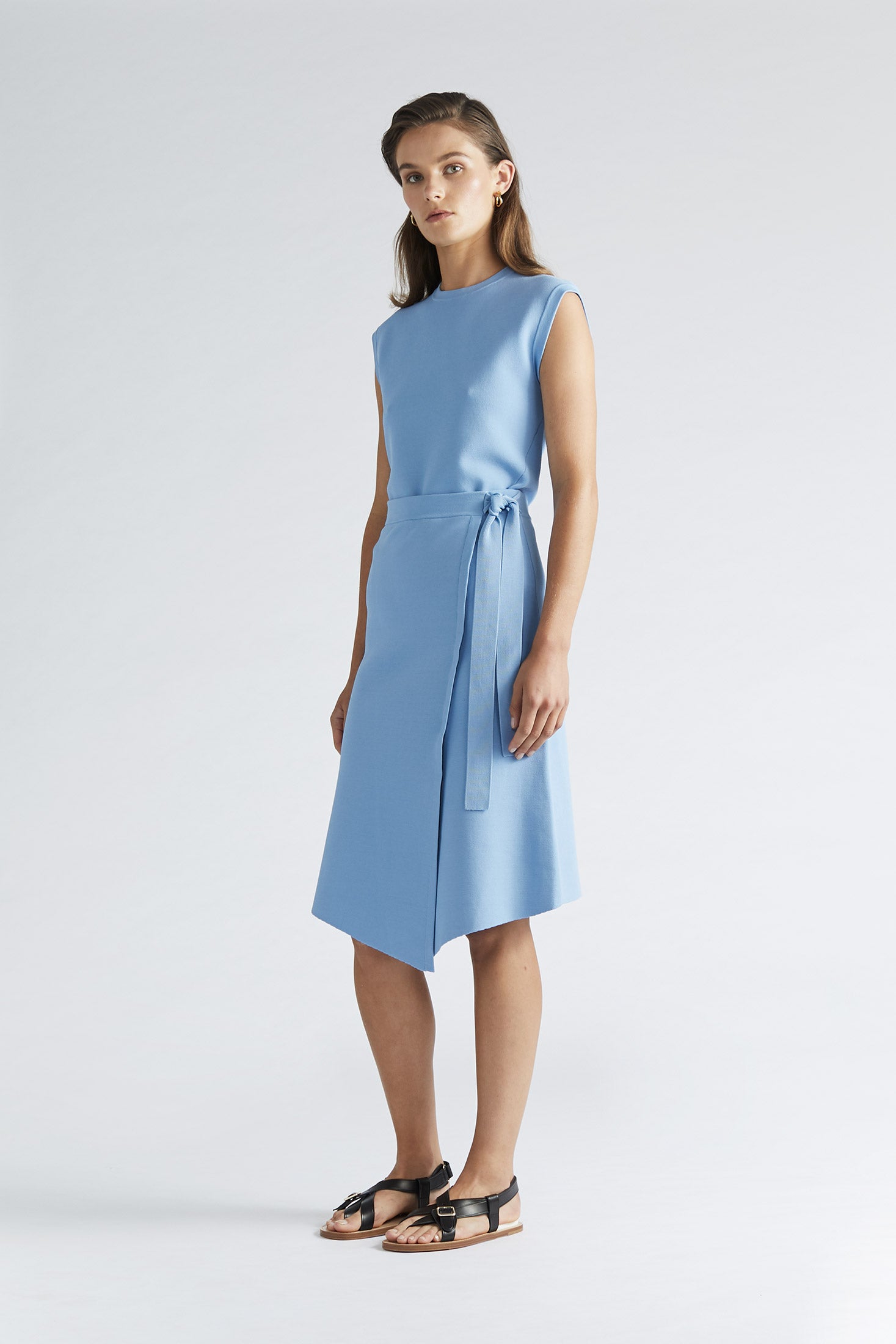 Alena Crepe Knit Skirt