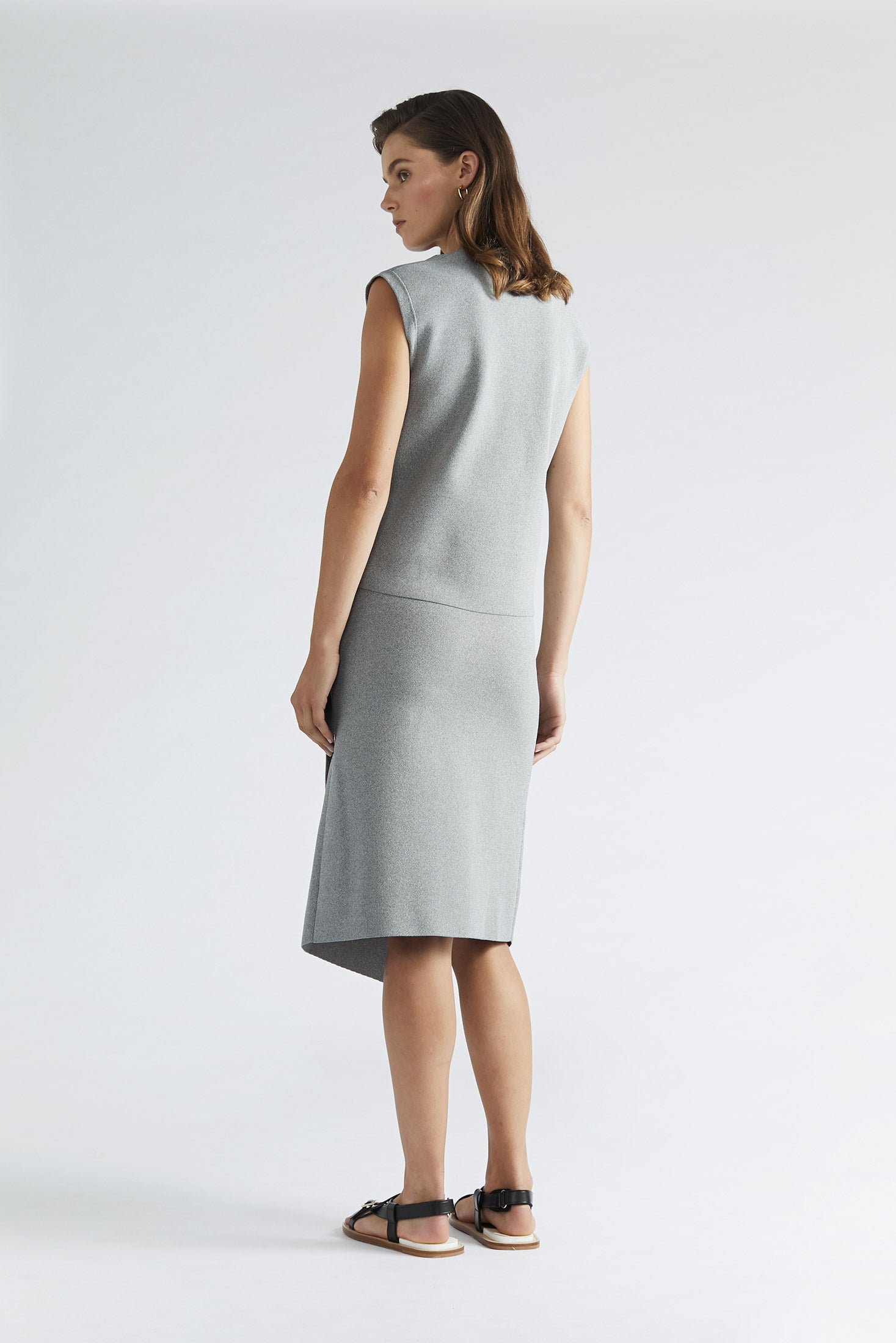 Alena Crepe Knit Skirt