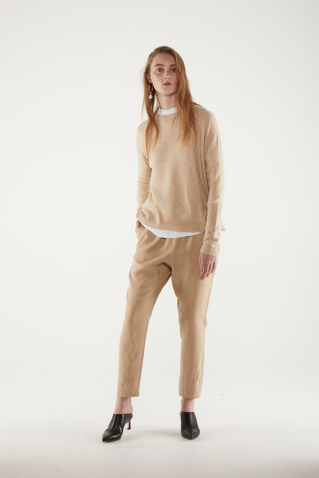 Brenna Sweater - Sandlewood