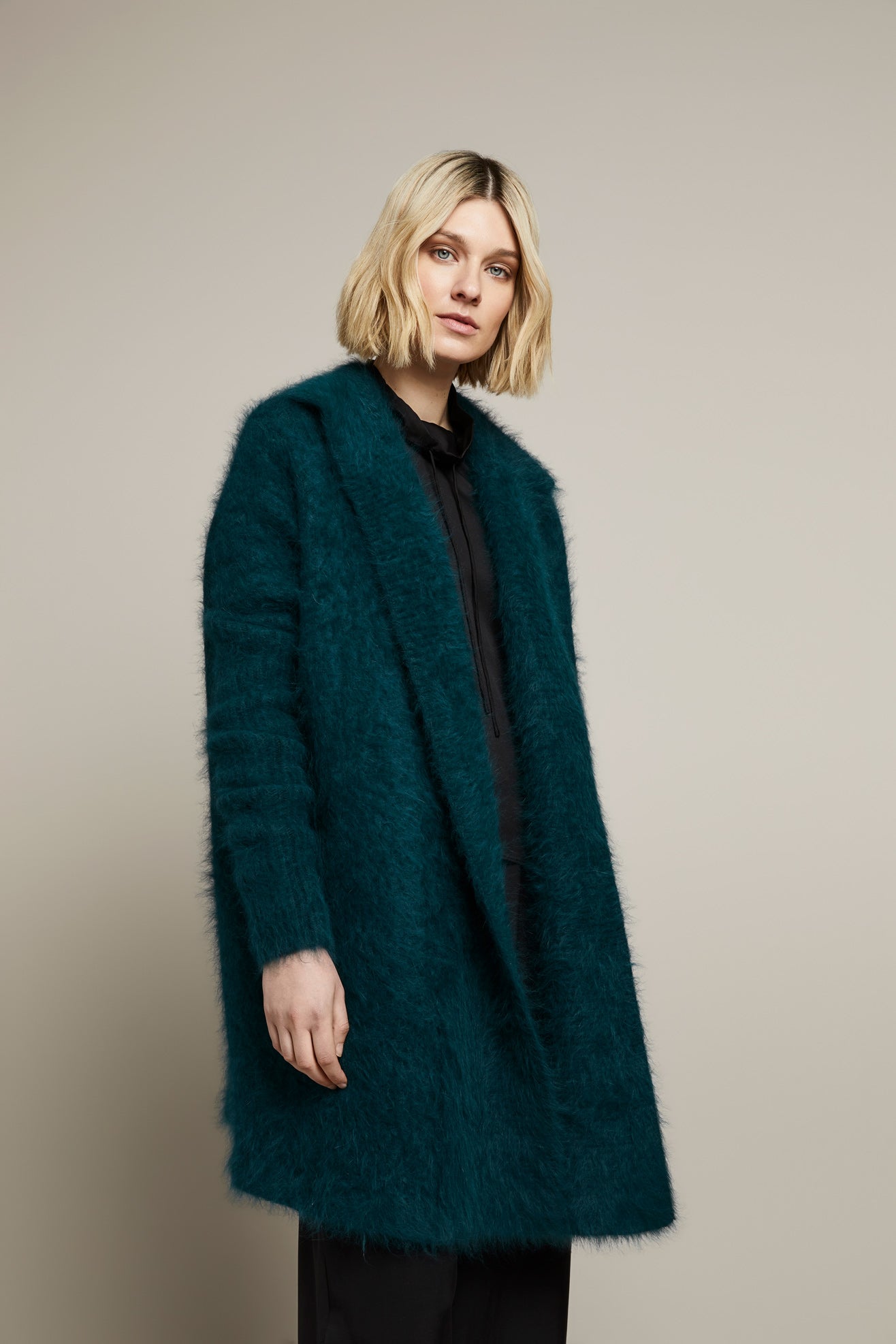 ELLE ANGORA CARDIGAN