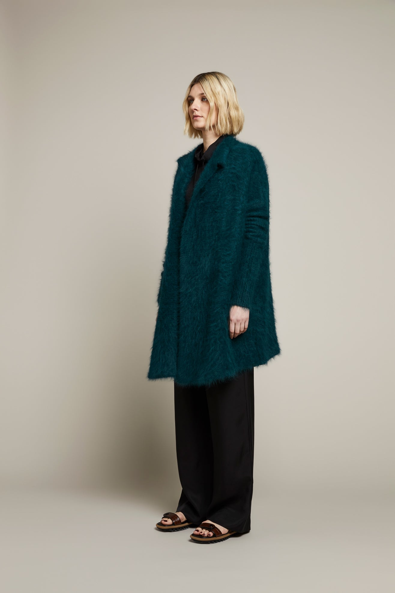 ELLE ANGORA CARDIGAN