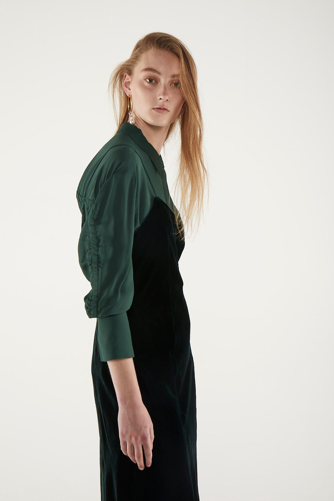 Jessie Slip Dress - Forest